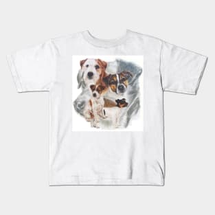 Parson Russel Terrier Grouping Kids T-Shirt